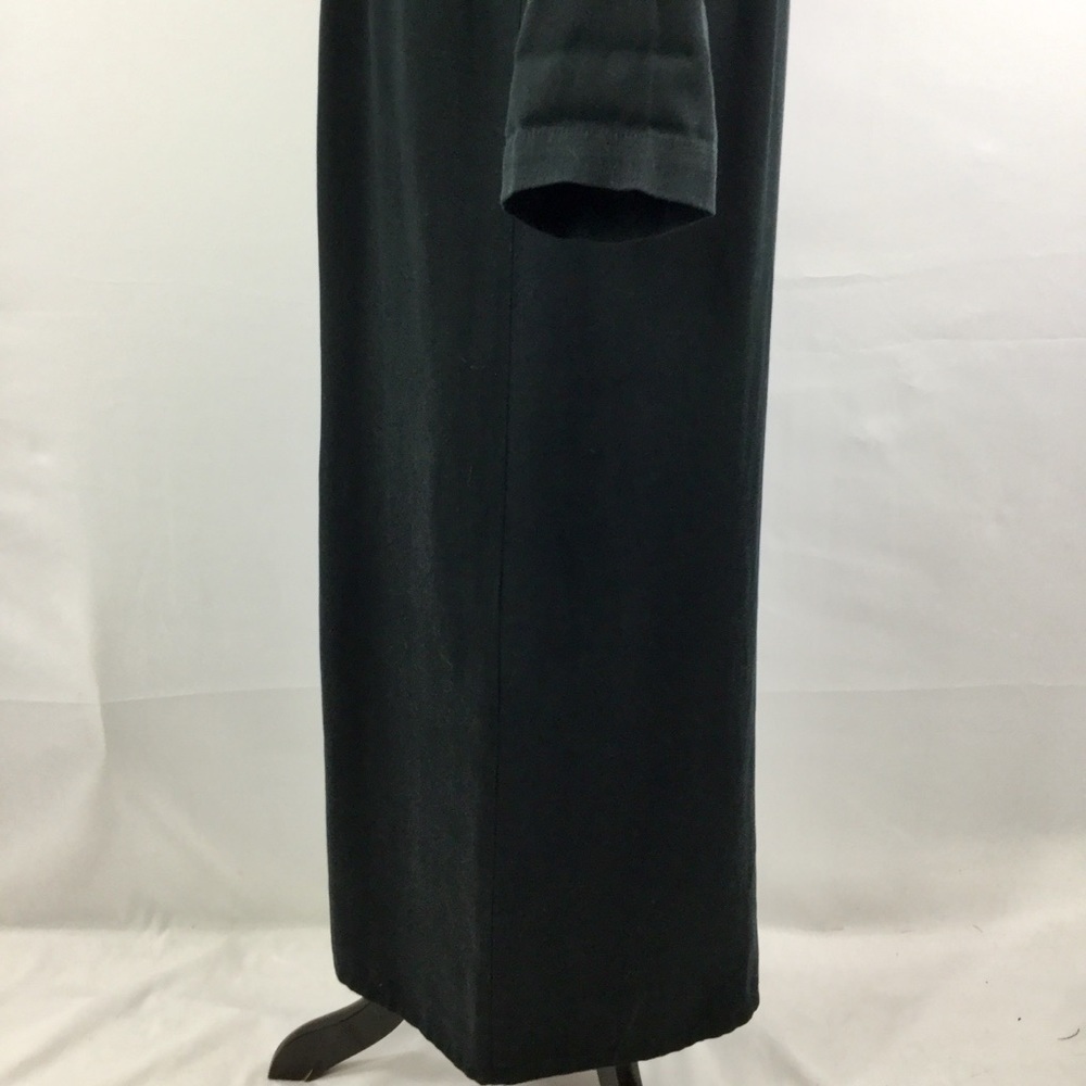 Vintage KIKO COMFORT CLOTHING Empire Waist Maxi Shirt Dress 100% Tencel Size S - Picture 6 of 16